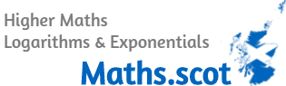 Higher Maths: Logarithms and Exponentials